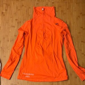 Asics Women's Vibrant Orange Jacket